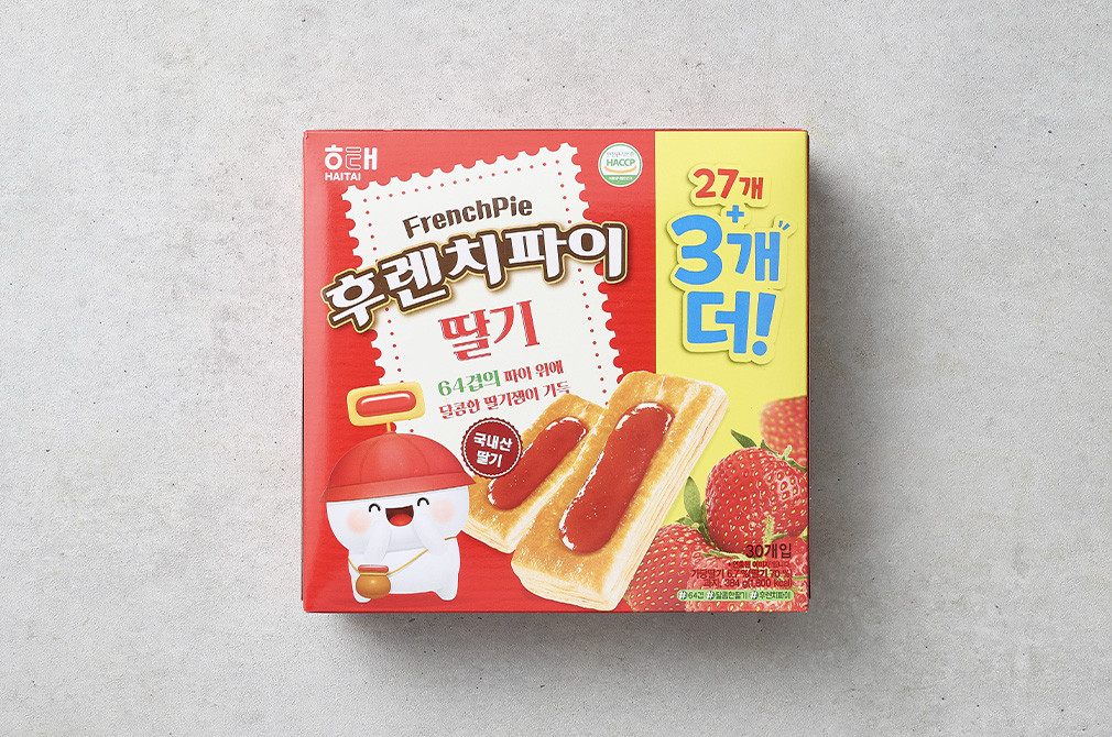Haitai] French Pie 27+3 Promotional Pack Strawberry – Kurly USA